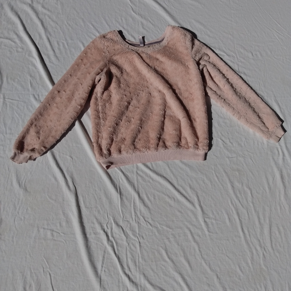 Pink Crew Neck Sweater